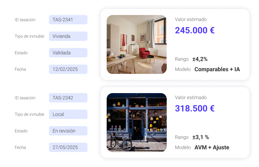 Vista de Cassandra AI para Propietarios